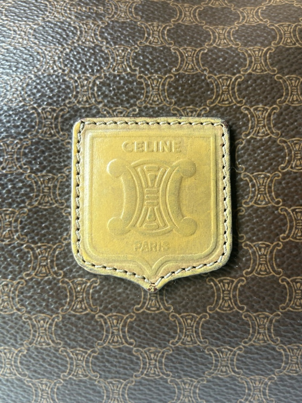 Vintage Celine Macadam Mini Boston Bag - Picture 2 of 15
